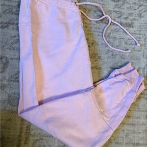 LoveShackFancy Pink Jogger Pants